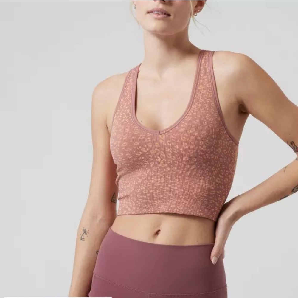 Athleta Workout Athleisure Sports Top Sports Bra, SIZE MEDIUM